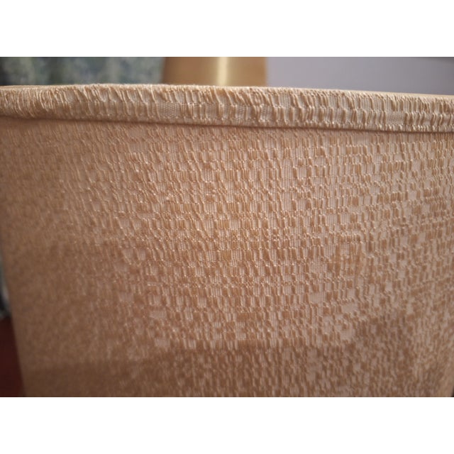 Wood Mid-Century Modern Cork Lamp 1960's 1970's For Sale - Image 7 of 12