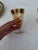 Vintage Preziosi Amber Greek Key Goblets - A Pair For Sale - Image 4 of 7