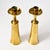 Gold Brass Candleholders by Jens Harald Quistgaard for Dansk Designs, 1960s, Set of 2 For Sale - Image 8 of 10