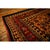 Persian 1880s Classic Navy Bold Medallion Antique Persian Bijar Handknotted Wool Rug For Sale - Image 3 of 10