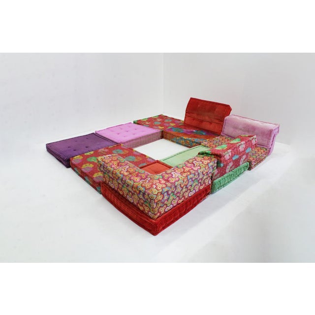 Mah Jong Sofa by Hans Hopfer for Roche Bobois, 1970s, Set of 12 For Sale - Image 4 of 14