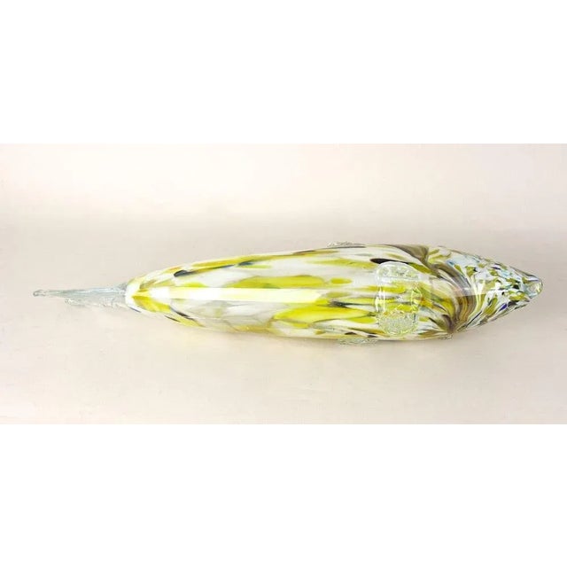 Mid-Century Murano Glass Fish Sculpture, Italy, 1950s For Sale - Image 17 of 18
