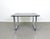 Metal Space Age Coffee Table with Smoked Glass Top and Chrome Runners, Germany, 1970s For Sale - Image 7 of 18