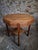 Antique Art Deco Amsterdam School Oak Side Table, 1935 For Sale - Image 12 of 17