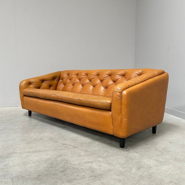 Vintage Three-Seater C610 Sofa by Geoffrey Harcourt for Artifort, 1970s, in Very Good conditions. Designed 1970 to 1979 I...