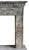 Italian Travertine Marble Fireplace, 20th Century For Sale - Image 6 of 7