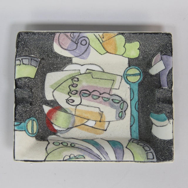 1970s Vintage Ceramic Ashtray, 1980s For Sale - Image 5 of 7