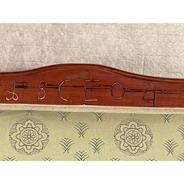 Wood Baroque Armchair, Germany, Late 18th Century For Sale - Image 7 of 8