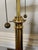 Vintage French Empire-Style Brass Column Table Lamp With Black Stone Base For Sale - Image 9 of 13