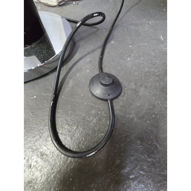 Black VIntage Art Floor Lamp For Sale - Image 8 of 9