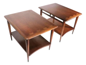 Pr. Lane Acclaim End Tables by Andre Bus C. 1960's
