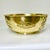 1980s Vintage Chinoiserie Boho Chic Hollywood Regency Large Brass Decorative Bowl For Sale - Image 4 of 14