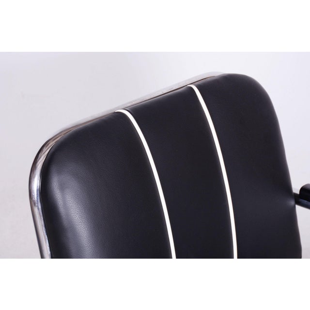 Bauhaus Lounge Chairs in Leather from Mücke Melder, 1930s, Set of 2 For Sale - Image 4 of 8