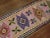 Textile Late 20th Century Bubble Gum Pink Glittered Turkish Runner - 2'9" x 12' For Sale - Image 7 of 11