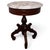 Wood 1920s Victorian-Style Mahogany & Marble Parlor Table. For Sale - Image 7 of 11