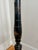 Black Antique Chinese Wooden Hand-Painted Floor Lamp For Sale - Image 8 of 18