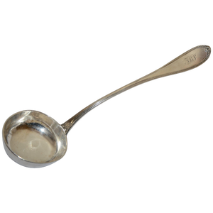 Mid 19th Century Hyde Goodrich Silver Ladle New Orleans