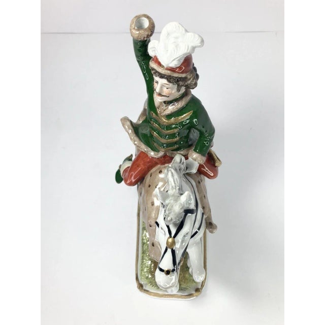 Early 20th Century Scheibe-Alsbach Kister Porcelain Napoleonic Murat Soldier Figurine For Sale In Dallas - Image 6 of 11