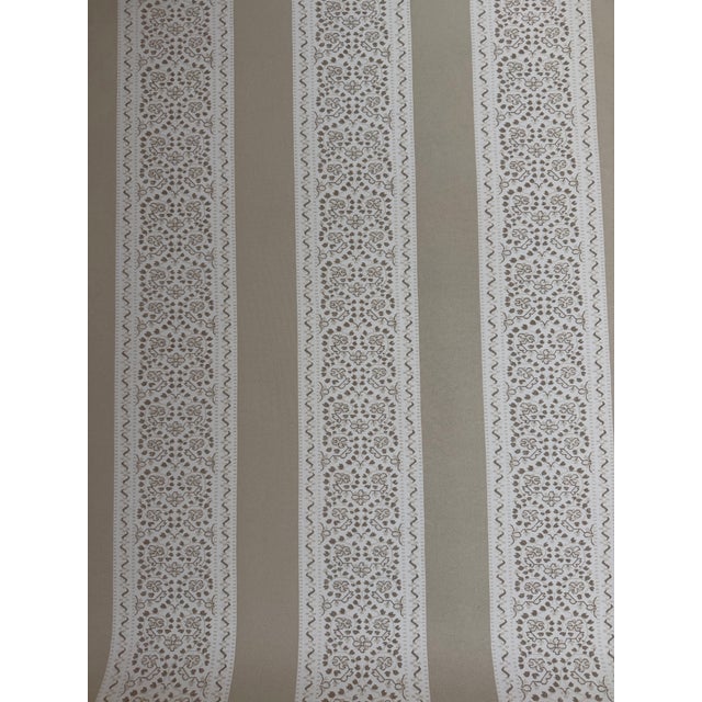 Schumacher Mark Sikes 180742 Jasmine Indoor Outdoor Neutral Fabric 4 Yards For Sale In Raleigh - Image 6 of 8