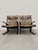 Norwegian Lounge Chairs with Ottoman by Elsa & Nordahl Solheim, Set of 3 For Sale - Image 9 of 9