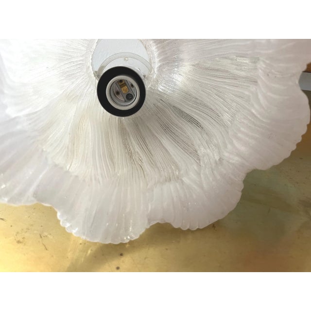 1960s Lucite Tulip Pendant Lights - a Pair For Sale - Image 12 of 17