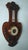A small charming barometer, antique weather station with open dial in hand-carved wood. Amazing piece of history! It is...