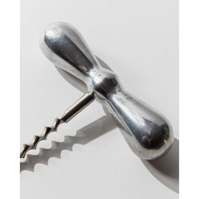 Metal Vintage Italian Metal Corkscrew, 1950s For Sale - Image 7 of 11