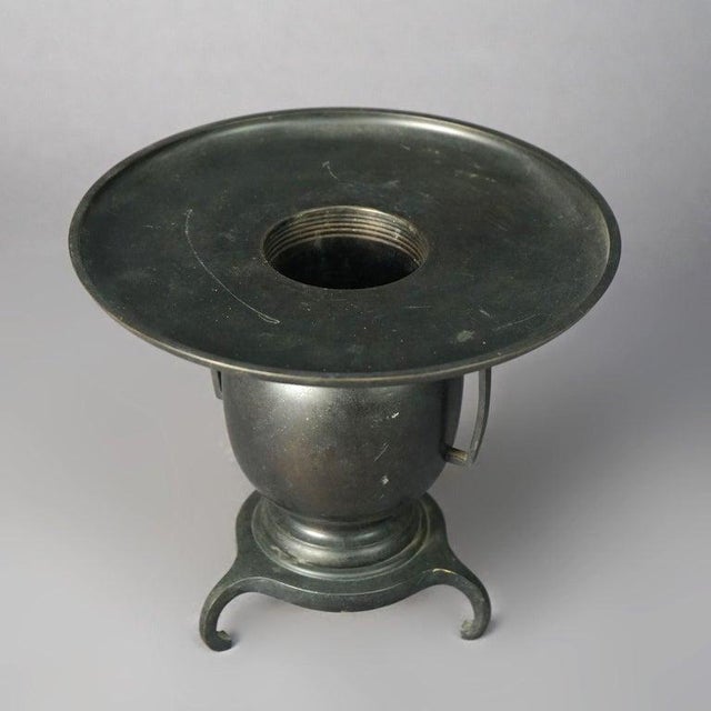 Antique Japanese Bronze Usubata Ikebanai for Flower Arranging, 19th Century For Sale - Image 6 of 12