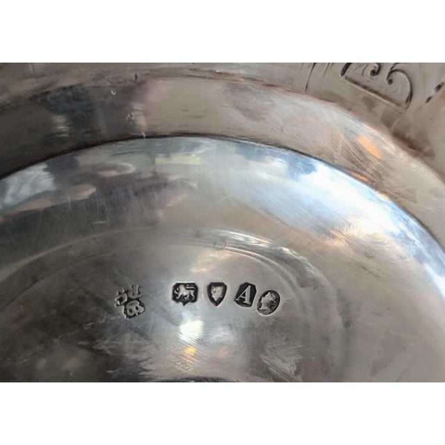 Late 19th Century Antique 1876 R & S Gallard Compote Tazzas- a Pair For Sale - Image 5 of 11