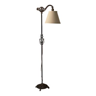 1930s Bridge Seahorse Floor Lamp For Sale
