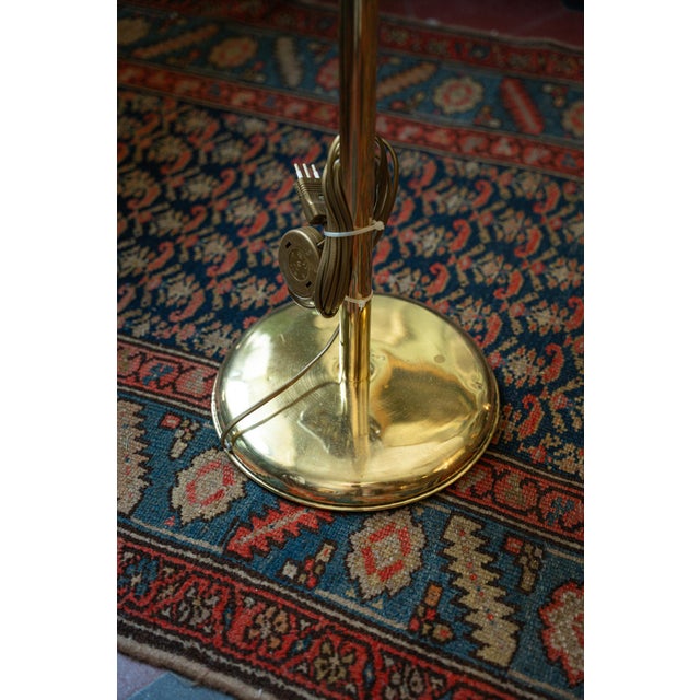 Floor Lamp in Brass For Sale - Image 4 of 7
