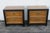 Late 20th Century Hollywood Regency Nightstands End Bedside Tables a Pair For Sale - Image 18 of 18