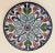 Spanish Ceramar Talavera Vintage Wall Plate Hand-Painted 7 In. Polychrome Colors For Sale In Palm Springs - Image 6 of 12