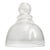 1990s Seeded Bubble Glass Garden Cloche With Vent Hole For Sale