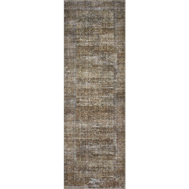 Burnt Umber Amber Lewis x Loloi Billie Tobacco / Rust 8'-6" x 11'-6" Area Rug For Sale - Image 8 of 8