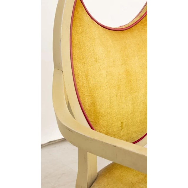 Wood Pair of Jamie Drake Custom-Made Lacquered Armchairs For Sale - Image 7 of 12