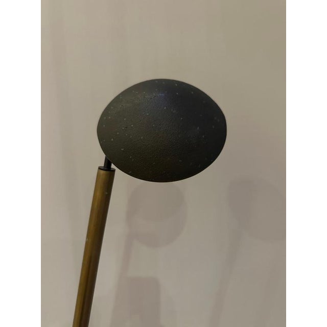 Bronze Uplighter and Reading Floor Lamp by Tobias Grau, 1990 For Sale - Image 12 of 14