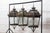 Circa late 20thc x16 large french 19thc style bronze & iron lanterns w44 x d44 x h105 cm. up to 250v (europe/uk...