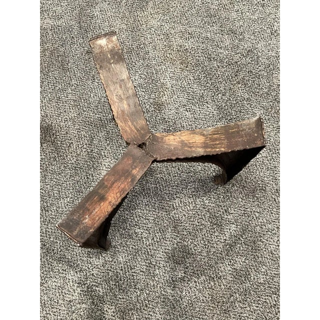 Paul Evans 1960s Paul Evans Slate & Sculpted Metal Table For Sale - Image 4 of 13