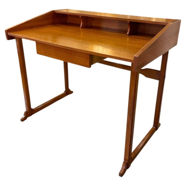 Swedish Teak Writing Desk, Mid-1950s For Sale - Image 18 of 18