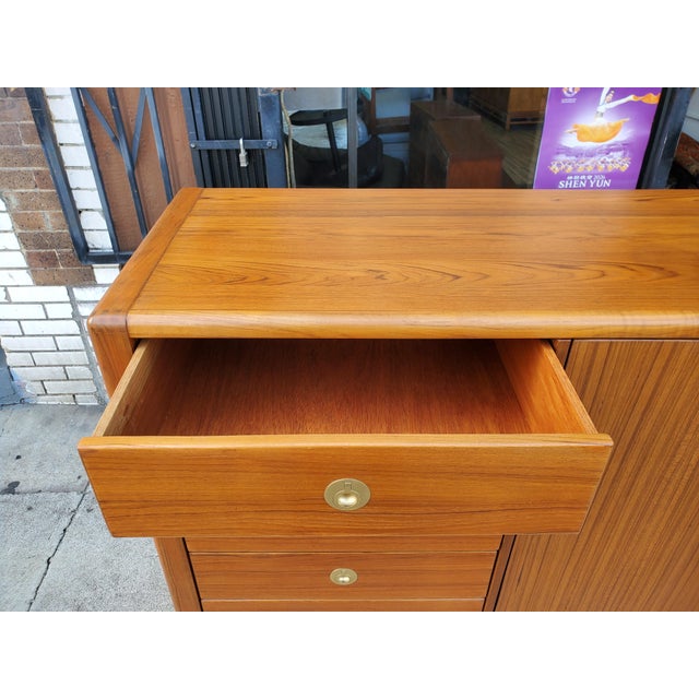 1980s 1980s Danish Modern Dresser/Armoire For Sale - Image 5 of 18