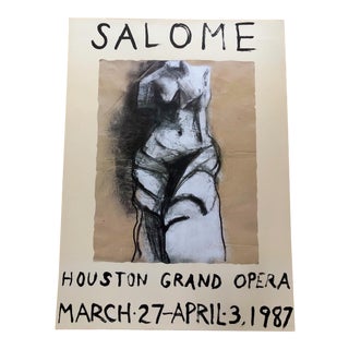 1987 The Venus Veil Edition Jim Dine Poster For Sale