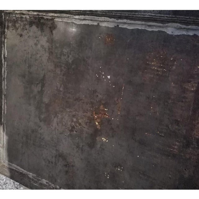 Vintage Travel Trunk in Iron For Sale - Image 6 of 18