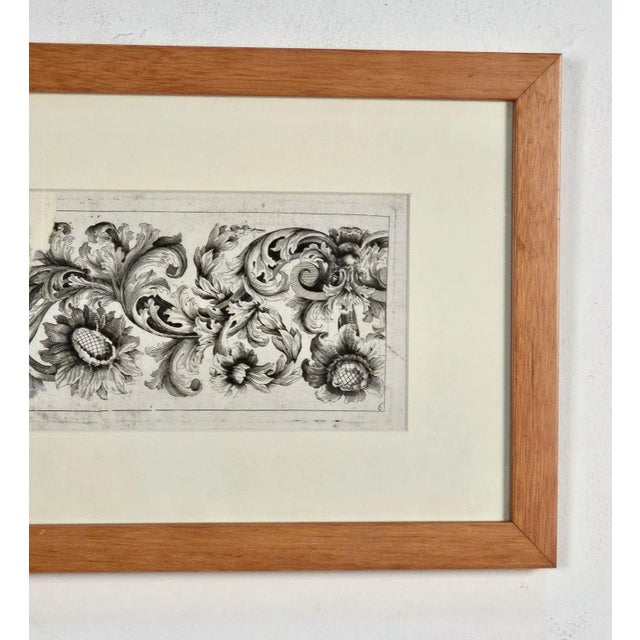 Baroque Period Engraving, Italy Circa 1800 For Sale - Image 4 of 4