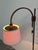 Overall height: 161 cm / 63.4 in Shade diameter: 31 cm / 12.2 in Shade height: 23 cm / 9.1 in Elegant Mid-Century Modern...