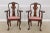 David Knuth Pair Bench Made Mahogany Philadelphia Armchairs For Sale - Image 13 of 13