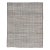 Modern Hand-Knotted Rug in Wool With All-Over Design in Light Gray & Off White For Sale