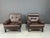 Leather Armchairs, Denmark, 1960s, Set of 2 For Sale - Image 3 of 16