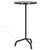 Metal Fabrianna Marble Top Dr Table in Black with Black Marble Top For Sale - Image 7 of 8