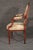 1930s French Louis XVI Needlepoint Fauteuil Armchair in Walnut, Circa 1890 For Sale - Image 5 of 12